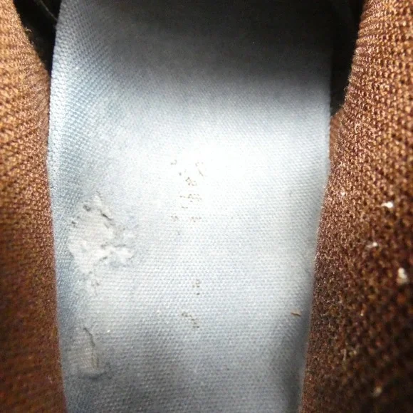 Vintage Adidas Chromium 678599 Mens US 13 Basketball Shoes Brown Leather Sneaker - Picture 8 of 10